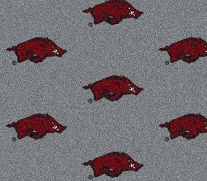 Collegiate Repeating Arkansas Hogs